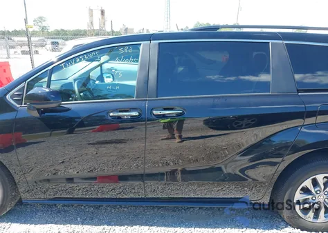 2025 Toyota Sienna Xle 8 Passenger from USA, damaged, VIN 5TDYRKEC6SS253928